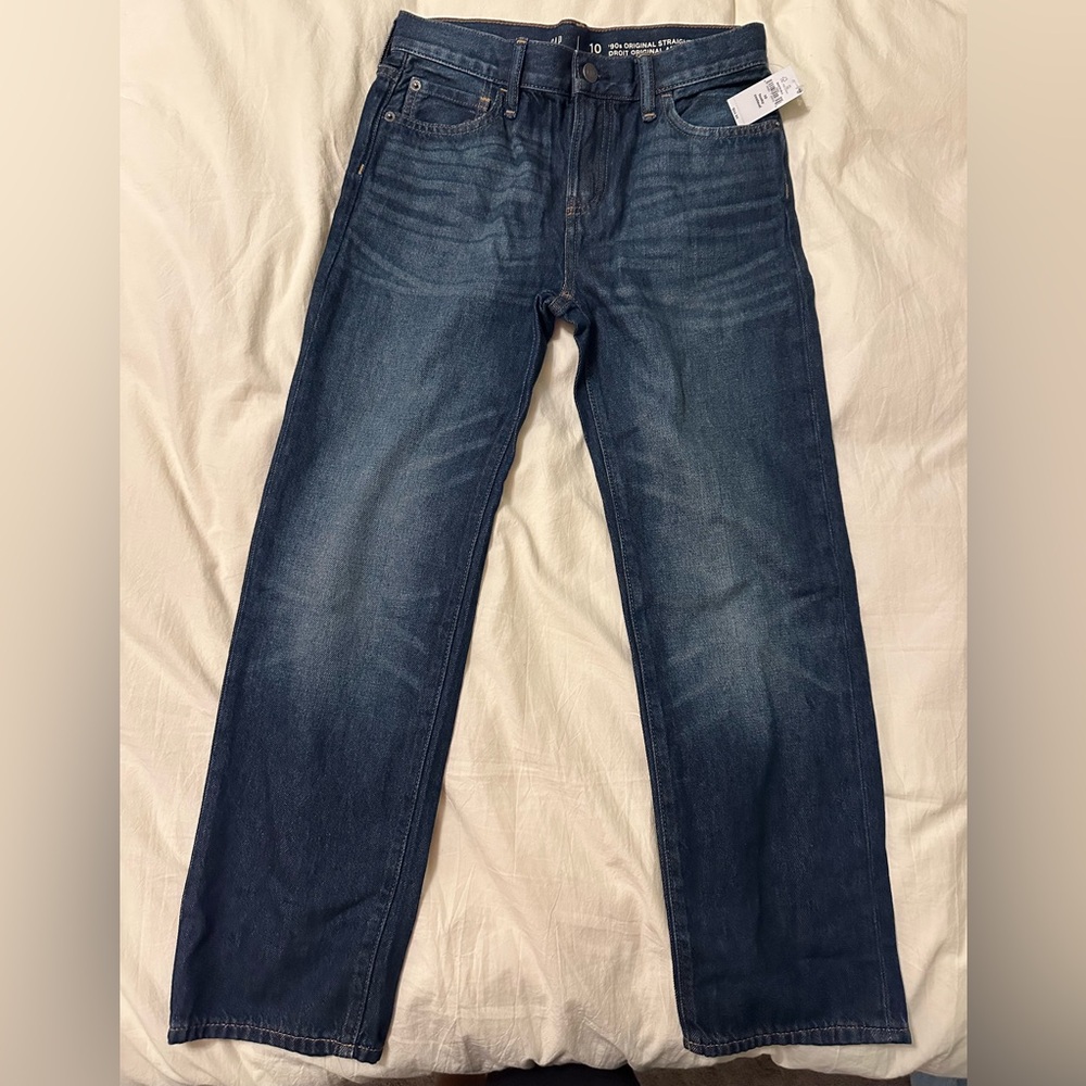 🆕 NWT boys GAP husky fit jeans. Size 10